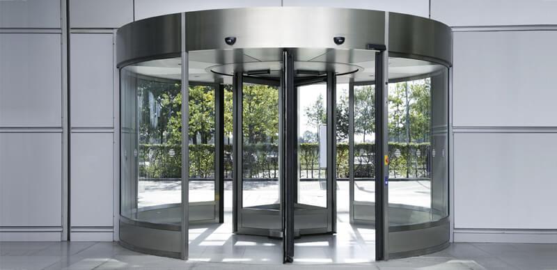 AUTOMATIC REVOLVING DOORS